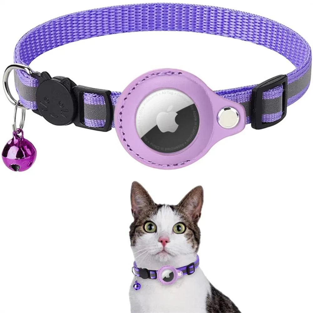 Katzenhalsband mit Sicherheitsverschluss - Sichtbarkeit &amp; Schutz