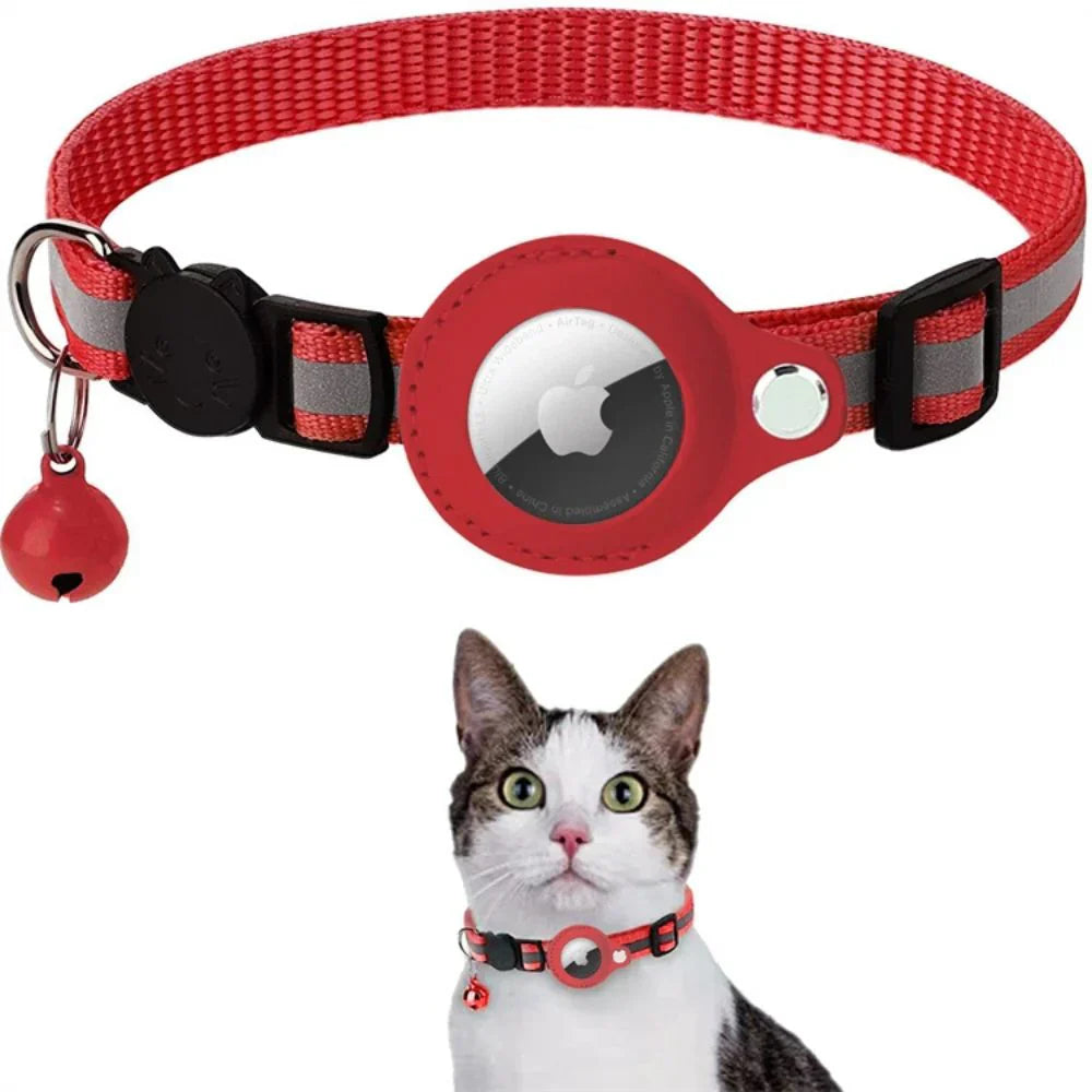 Katzenhalsband mit Sicherheitsverschluss - Sichtbarkeit &amp; Schutz