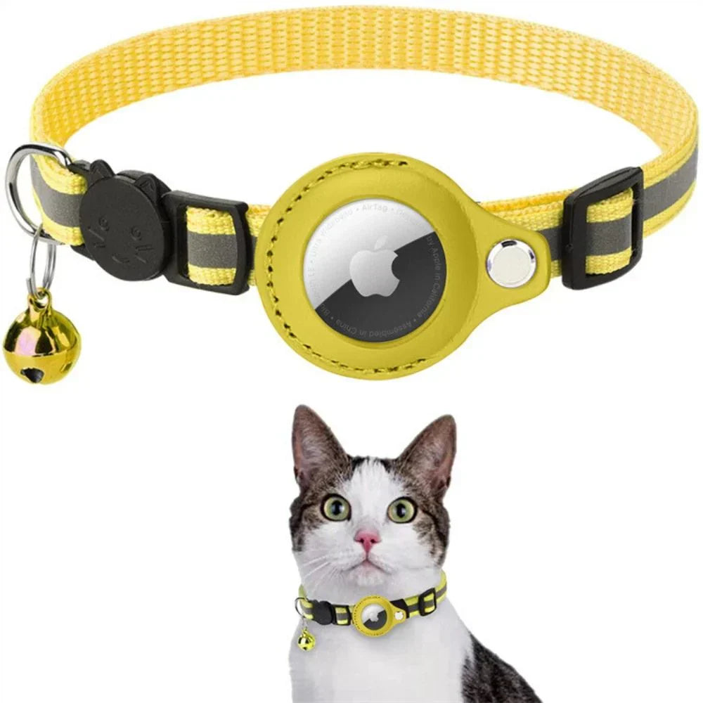 Katzenhalsband mit Sicherheitsverschluss - Sichtbarkeit &amp; Schutz