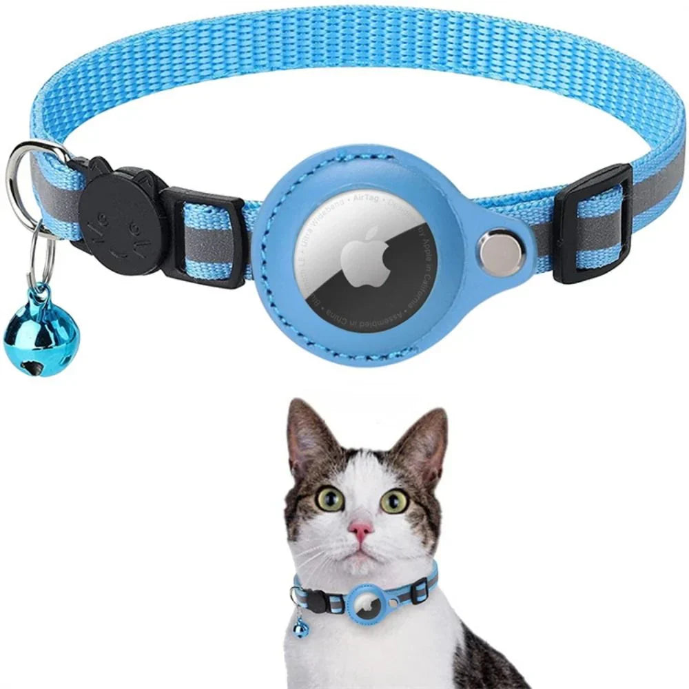 Katzenhalsband mit Sicherheitsverschluss - Sichtbarkeit &amp; Schutz