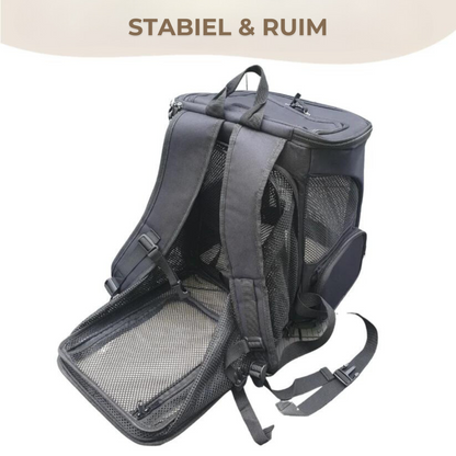 Katzenrucksack mit Belüftung - Komfortabel &amp; Stilvoll