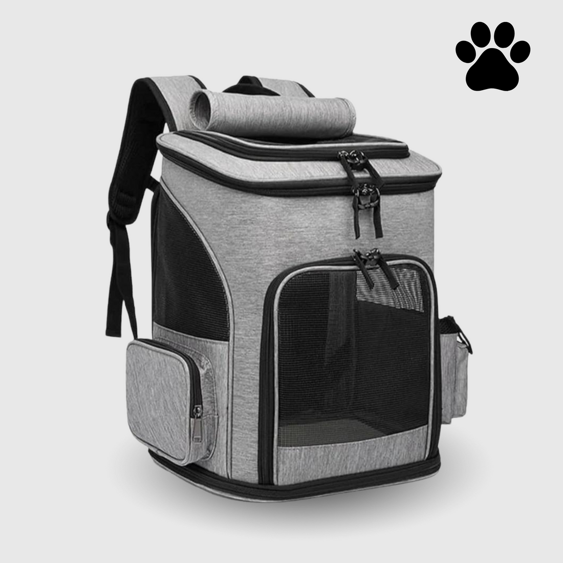 Katzenrucksack mit Belüftung - Komfortabel &amp; Stilvoll