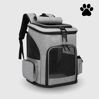 Katzenrucksack mit Belüftung - Komfortabel &amp; Stilvoll