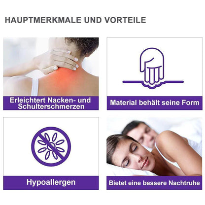 Ergonomisches Kissen für Seitenschläfer, U-förmig