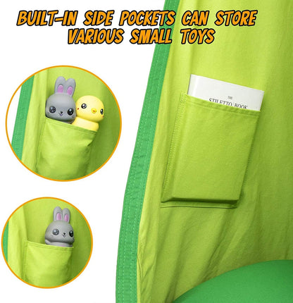 Kinder-Hängesessel - Drinnen &amp; Draußen | Mit Luftkissen