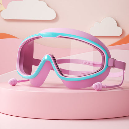 Kinderschwimmbrille mit Anti-Beschlag &amp; Komfortablem Sitz