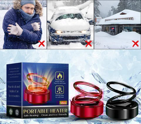 Heizung ohne Strom | Tragbarer Heizer für kostenlose Wärme | KinetiWarm