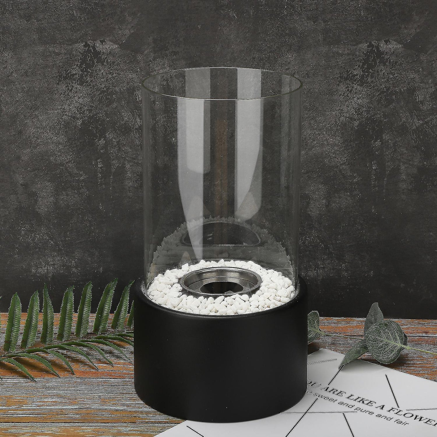 Klassische Öl Lampe mit Glaszylinder