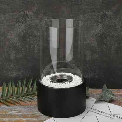 Klassische Öl Lampe mit Glaszylinder