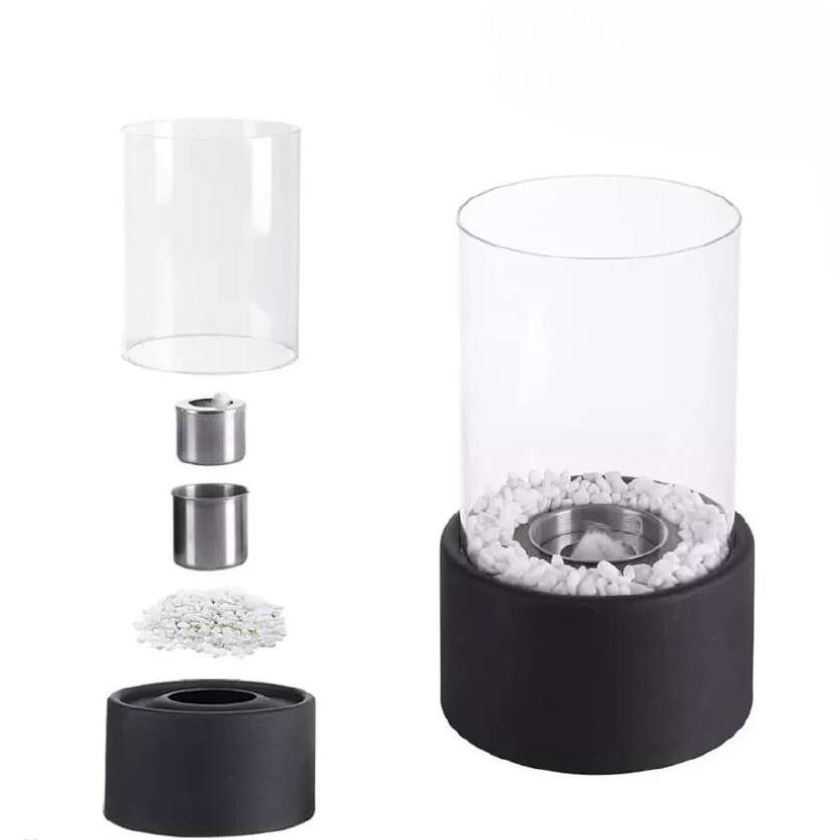 Klassische Öl Lampe mit Glaszylinder