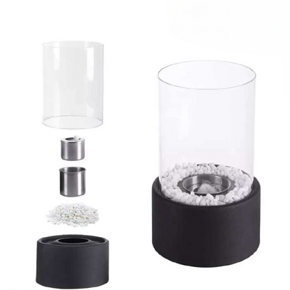 Klassische Öl Lampe mit Glaszylinder