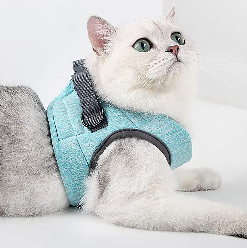 Katzen-Geschirr Set mit Anti-Ausbruchs-Mechanismus - Sicherheit &amp; Komfort