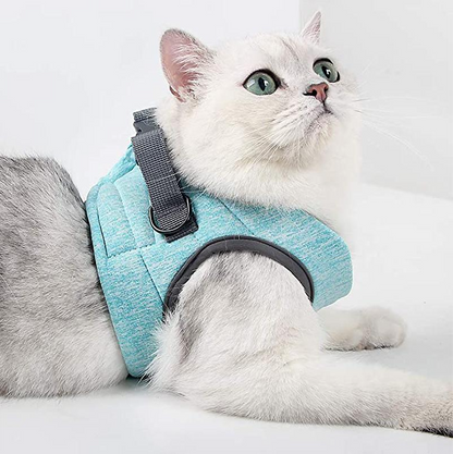 Katzen-Geschirr Set mit Anti-Ausbruchs-Mechanismus - Sicherheit &amp; Komfort