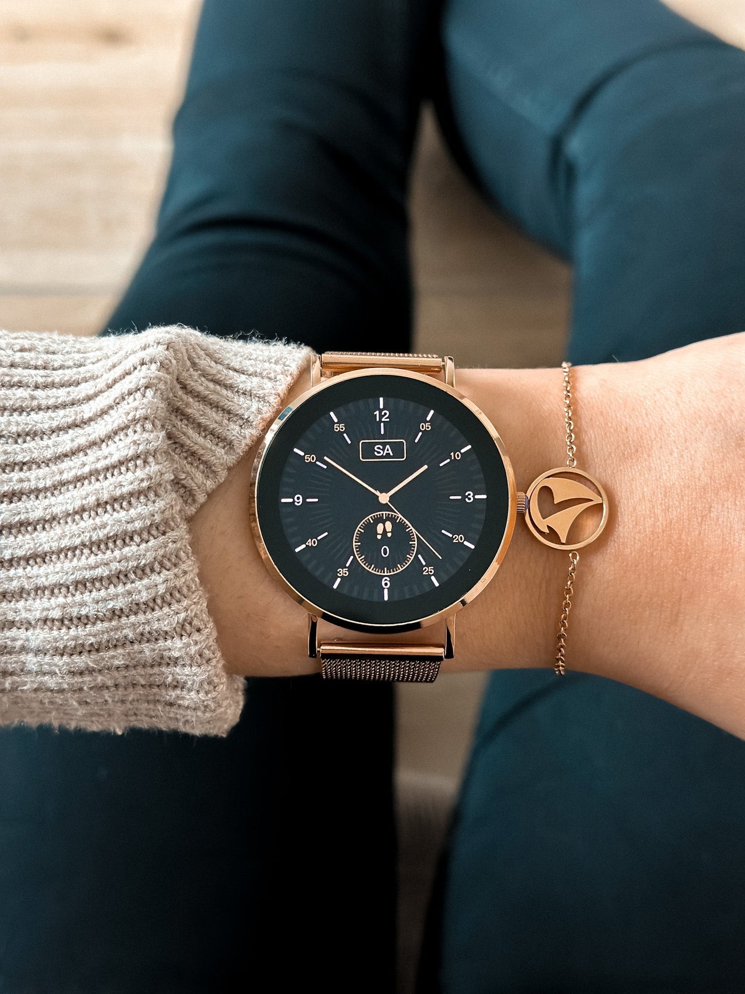 Kompakte, elegante Smartwatch für jeden Stil - AMOLED