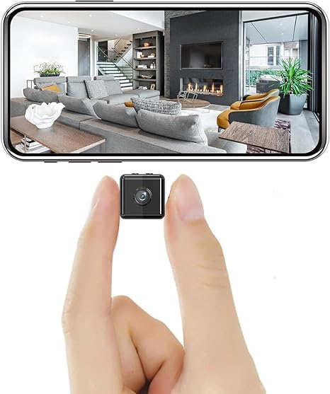 WiFi Mini-Sicherheitskamera 1080P - Wetterfest &amp; Mobil