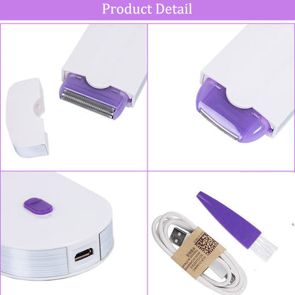 Schmerzfreie Haarentfernung - USB-aufladbar