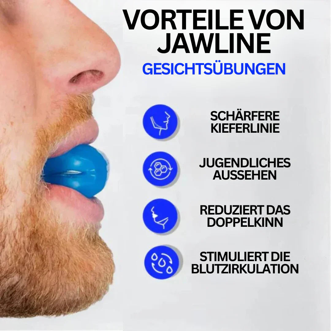Kiefertrainer für Definierte Kieferlinie