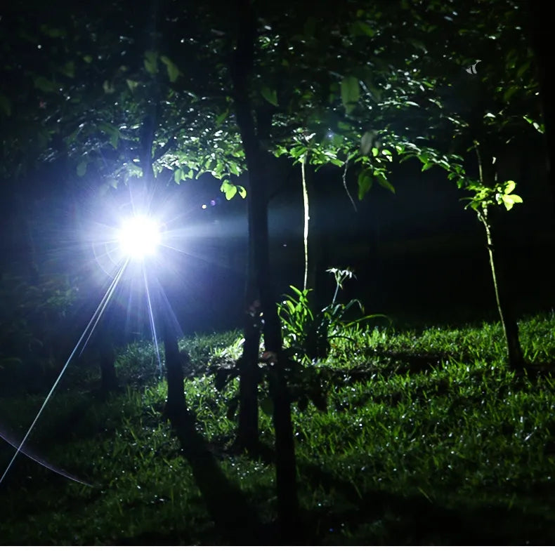 Kraftvolle Wasserfeste LED Stirnlampe - Zoom &amp; Wiederaufladbarem Akku