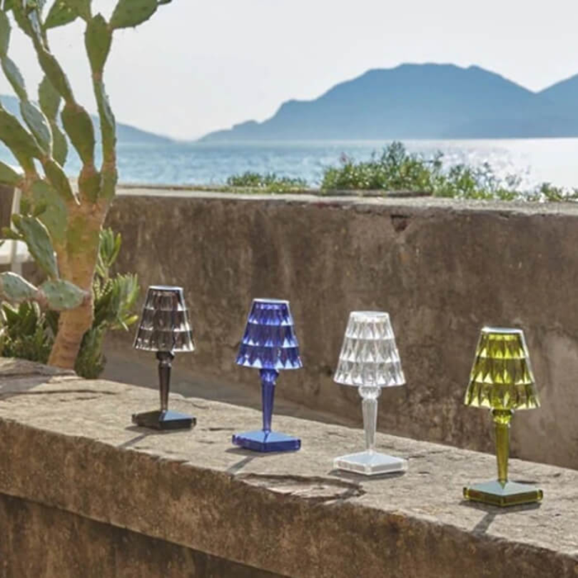 Kristall-Tischlampe - Luxuriöse Beleuchtung | CrystalLuxe
