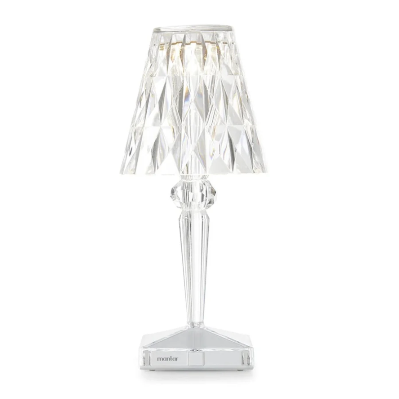 Kristall-Tischlampe - Luxuriöse Beleuchtung | CrystalLuxe