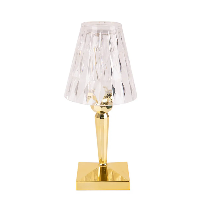 Kristall-Tischlampe - Luxuriöse Beleuchtung | CrystalLuxe