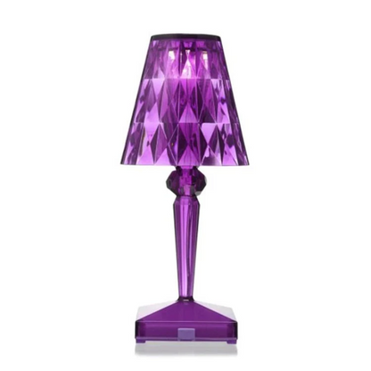 Kristall-Tischlampe - Luxuriöse Beleuchtung | CrystalLuxe