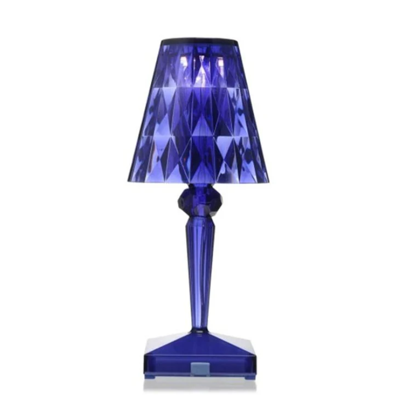 Kristall-Tischlampe - Luxuriöse Beleuchtung | CrystalLuxe