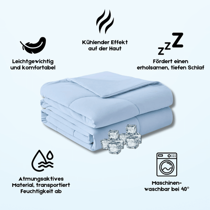 Kühlende Sommerdecke - Atmungsaktiv &amp; Feuchtigkeitsabsorbierend