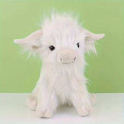 Plüsch Kuschelkuh – Highland Charme - Weich &amp; Gemütlich