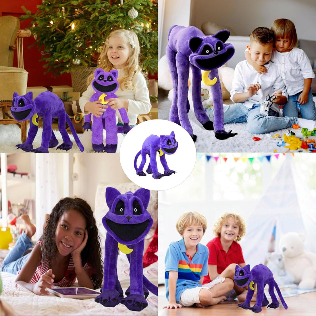 Kuschelige Katzenplüschfigur - Weiches Plüschspielzeug für Kinder