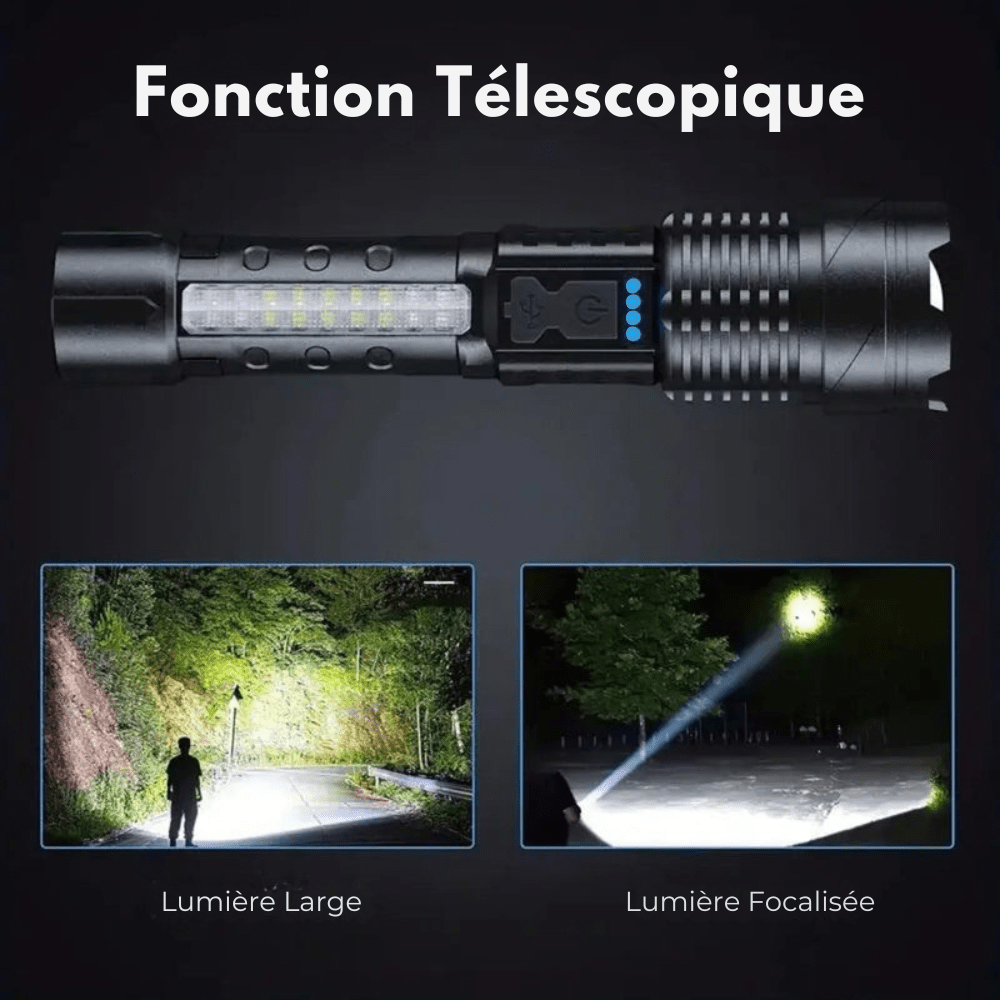 LED Taschenlampe 5000 Lumen - Vielseitig und Leistungsstark