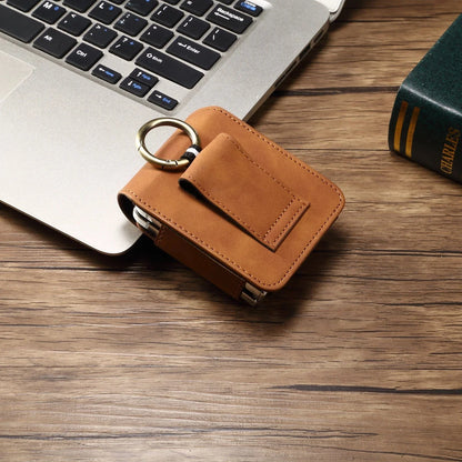 Leder Samsung Z Flip Gürtel Handy Holster Tasche