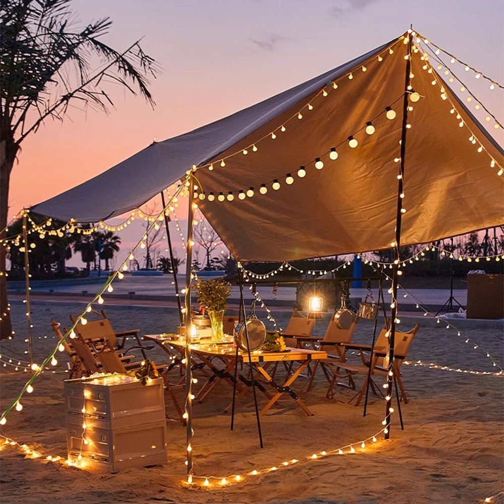 Weihnachts Solar LED-Kugellichterkette für den Außenbereich