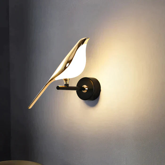 LumiBird LED Wandleuchte -  Vogelmotiv