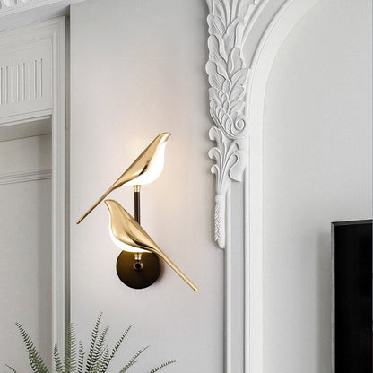 LumiBird LED Wandleuchte -  Vogelmotiv