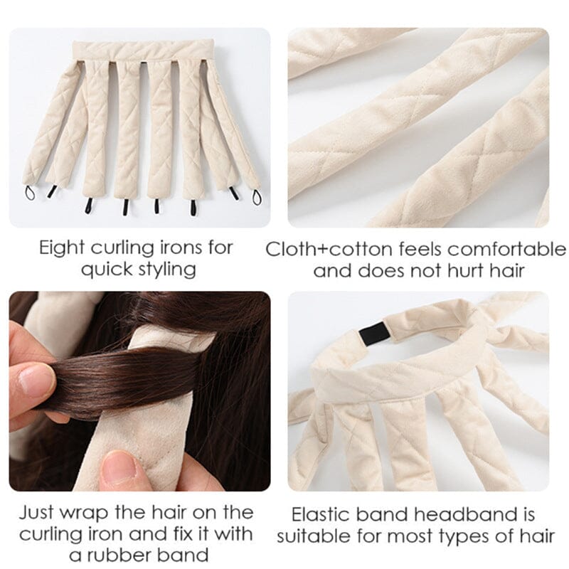 Schonende Locken ohne Hitze | Einfach &amp; Portable
