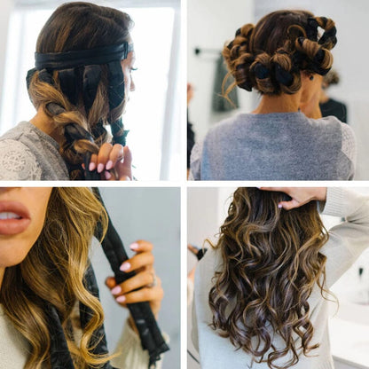 Schonende Locken ohne Hitze | Einfach &amp; Portable