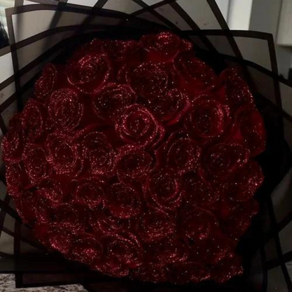 Glitzerrosen für elegante Deko und Geschenke