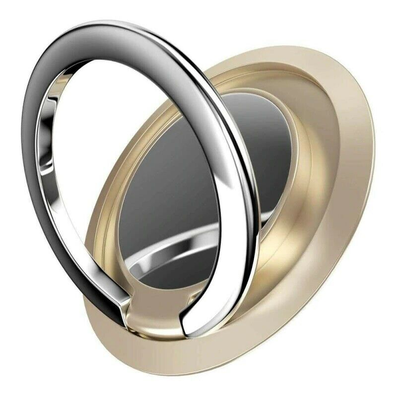 Luxuriöser Magnetischer Finger Ring Handyhalter | Universeller Drehbarer Smartphone Ständer Griff für Apple iPhone, Android &amp; Samsung, Zinklegierungsdesign