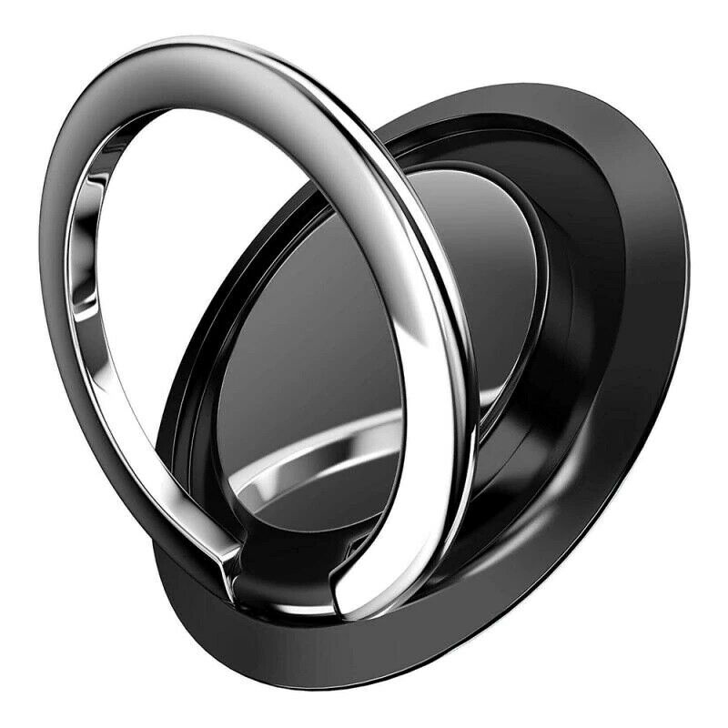 Luxuriöser Magnetischer Finger Ring Handyhalter | Universeller Drehbarer Smartphone Ständer Griff für Apple iPhone, Android &amp; Samsung, Zinklegierungsdesign