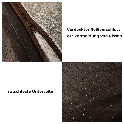 Hundebett mit Wirbelsäulenschutz - Groß und Kratzfest