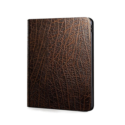 Luxuriöse Echtes Leder Hülle mit Multi-Winkel Ständer für iPad