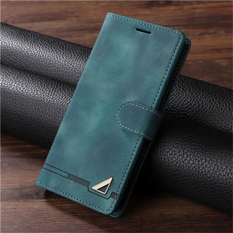 Magnetische Flip-Cover Samsung Leder Geldbeutel Hülle