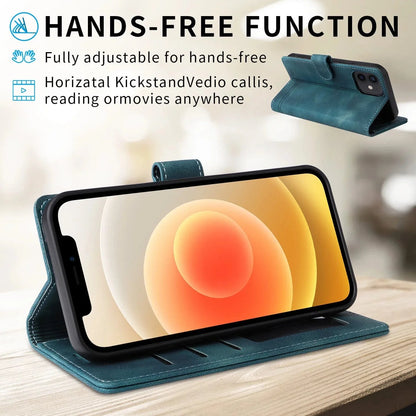 Magnetische Flip-Cover Samsung Leder Geldbeutel Hülle