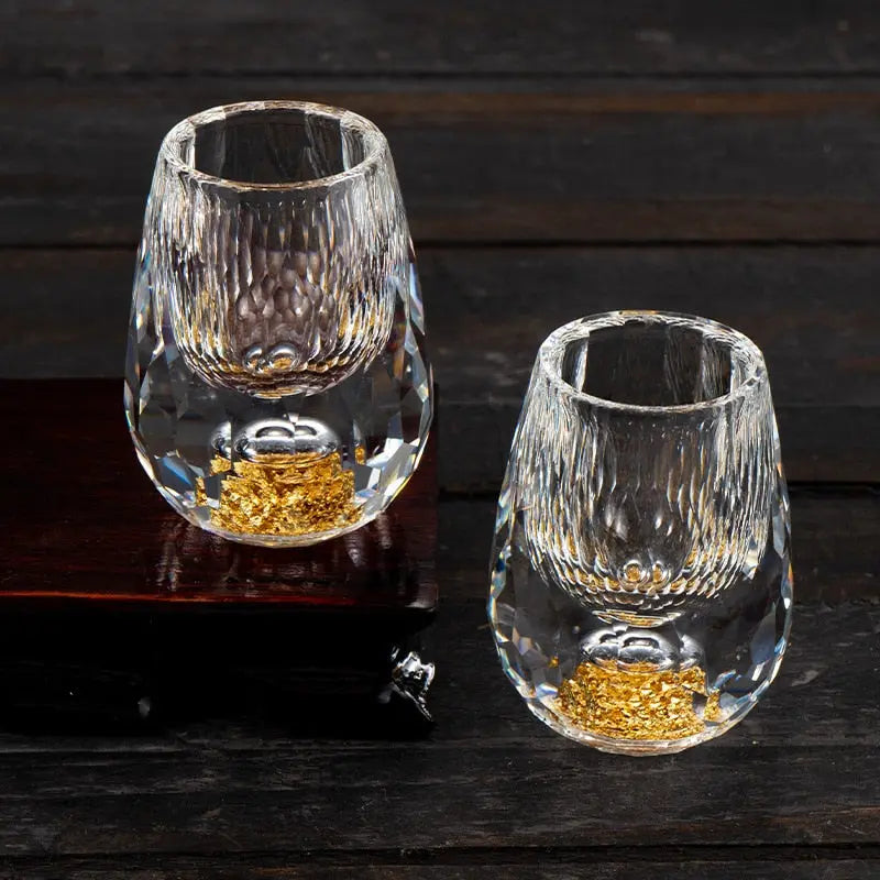 Luxus Kristall Whiskeyglas - Raffinierte Eleganz und Handwerkskunst