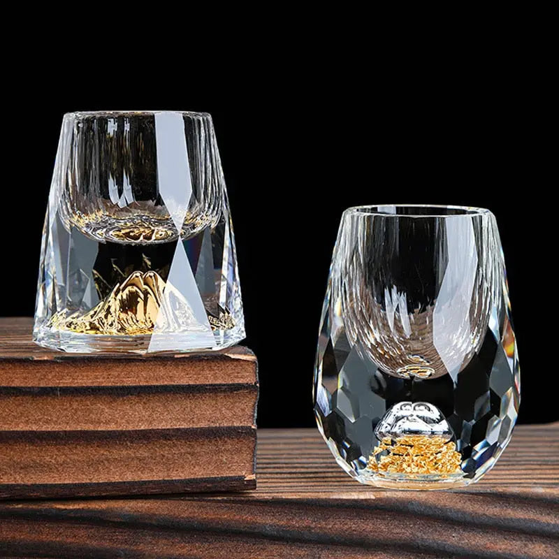 Luxus Kristall Whiskeyglas - Raffinierte Eleganz und Handwerkskunst