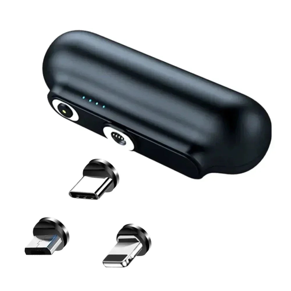 Mini-Powerbank mit Austauschbaren Anschlüssen