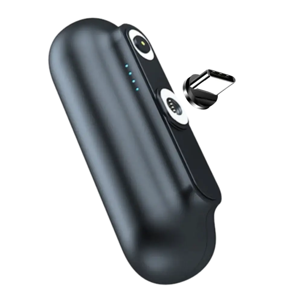 Mini-Powerbank mit Austauschbaren Anschlüssen