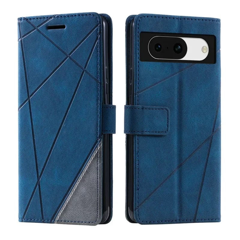 Magnetischen Leder Google Pixel Flip Cover Brieftasche Hülle