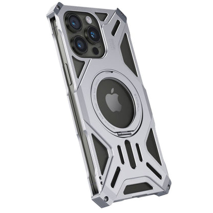 Magnetisches Metallgehäuse mit Standfuß für iPhone